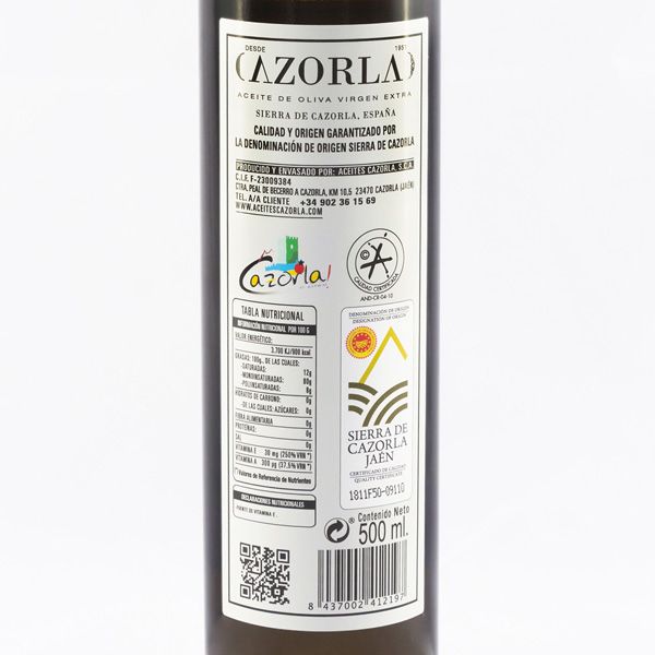 Extra Virgin Alyvuogių aliejus „Picual“ - 500 ml 3 Ypac Tyras Extra virgin alyvuogiu aliejus 500ml – Salto spaudimo3